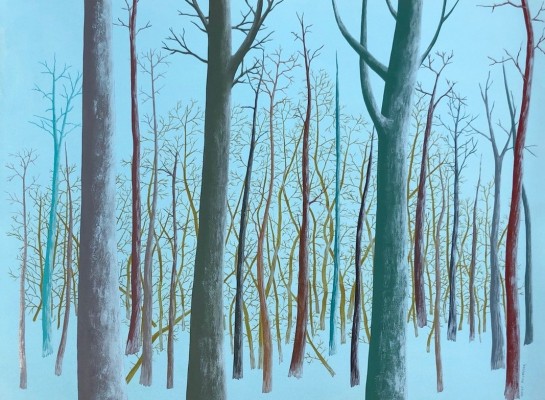 La búsqueda  'A través del bosque' de Karine Boulanger: la artista parisina expone en La Aurora