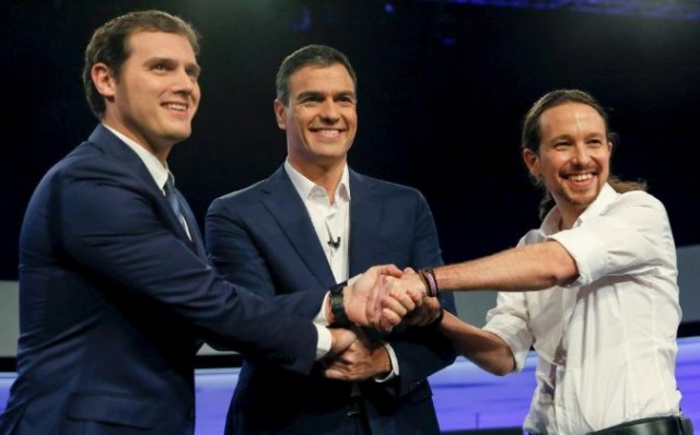Podemos consultará a sus bases si quieren un Gobierno basado en el pacto Sánchez-Rivera