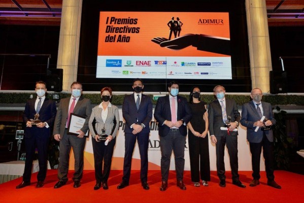 ADIMUR premia a los mejores directivos del año 2021 de la Región de Murcia