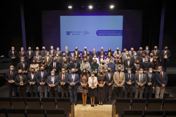 La UJI reconoce a las 69 empresas e instituciones que forman parte del Círculo de Mecenazgo y Patrocinio