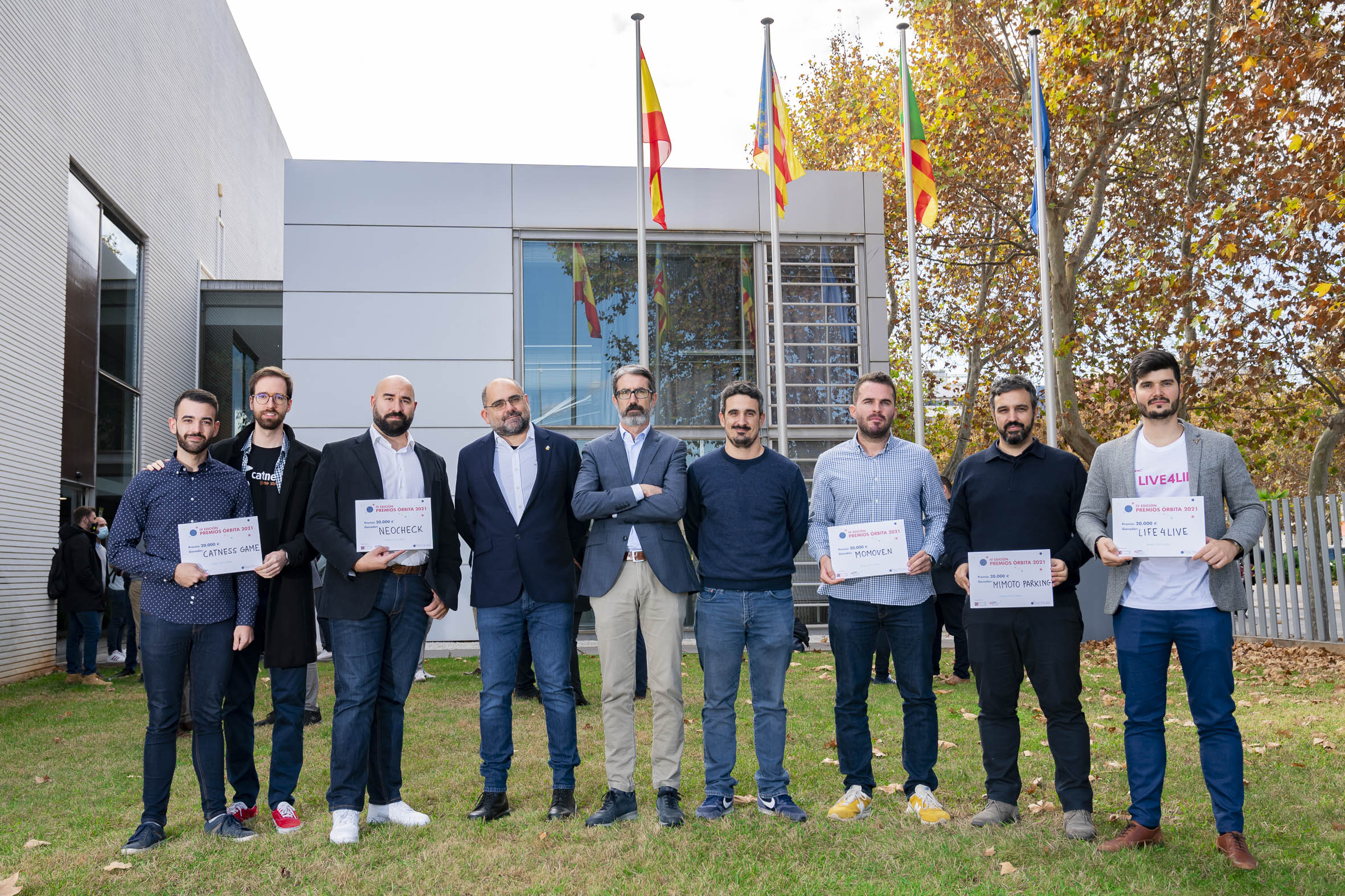 Momoven, Mimoto Parking, Life4Live, Catness Game y Neocheck se llevan los Órbita 2021