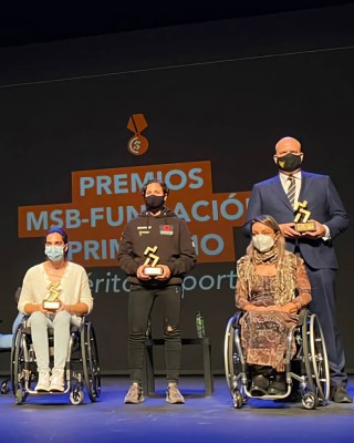 Valverde y Carrasco premiados en el marco del Congreso Costa Cálida Sport Business