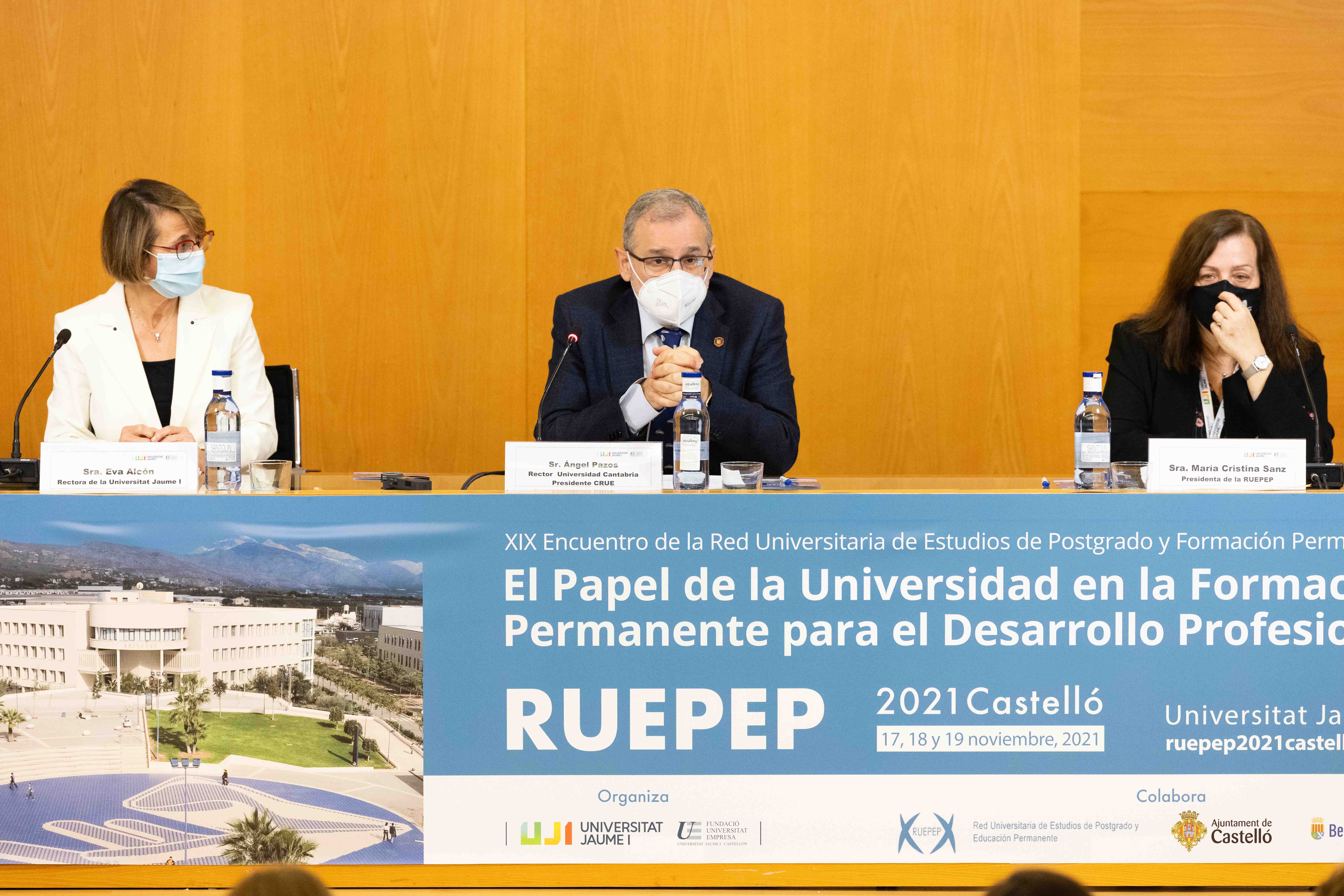 La Ruepep debate en la UJI el papel de las universidades en la formación permanente
