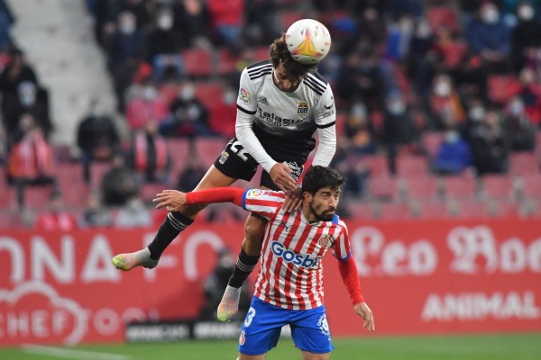 Delmás cumple 100 partidos en Segunda y desea que 