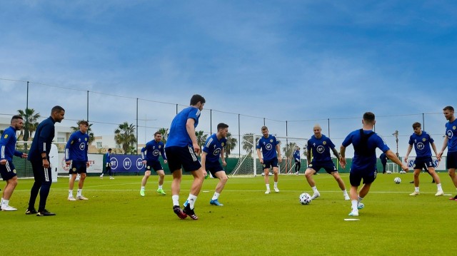 Escocia prepara en Pinatar Arena sus partidos ante Moldavia y Dinamarca mirando a Catar 2022