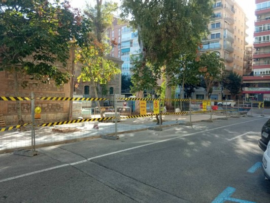 La Cárcel Vieja de Murcia y su entorno reciben los últimos 'mimos': abrirá a final de año