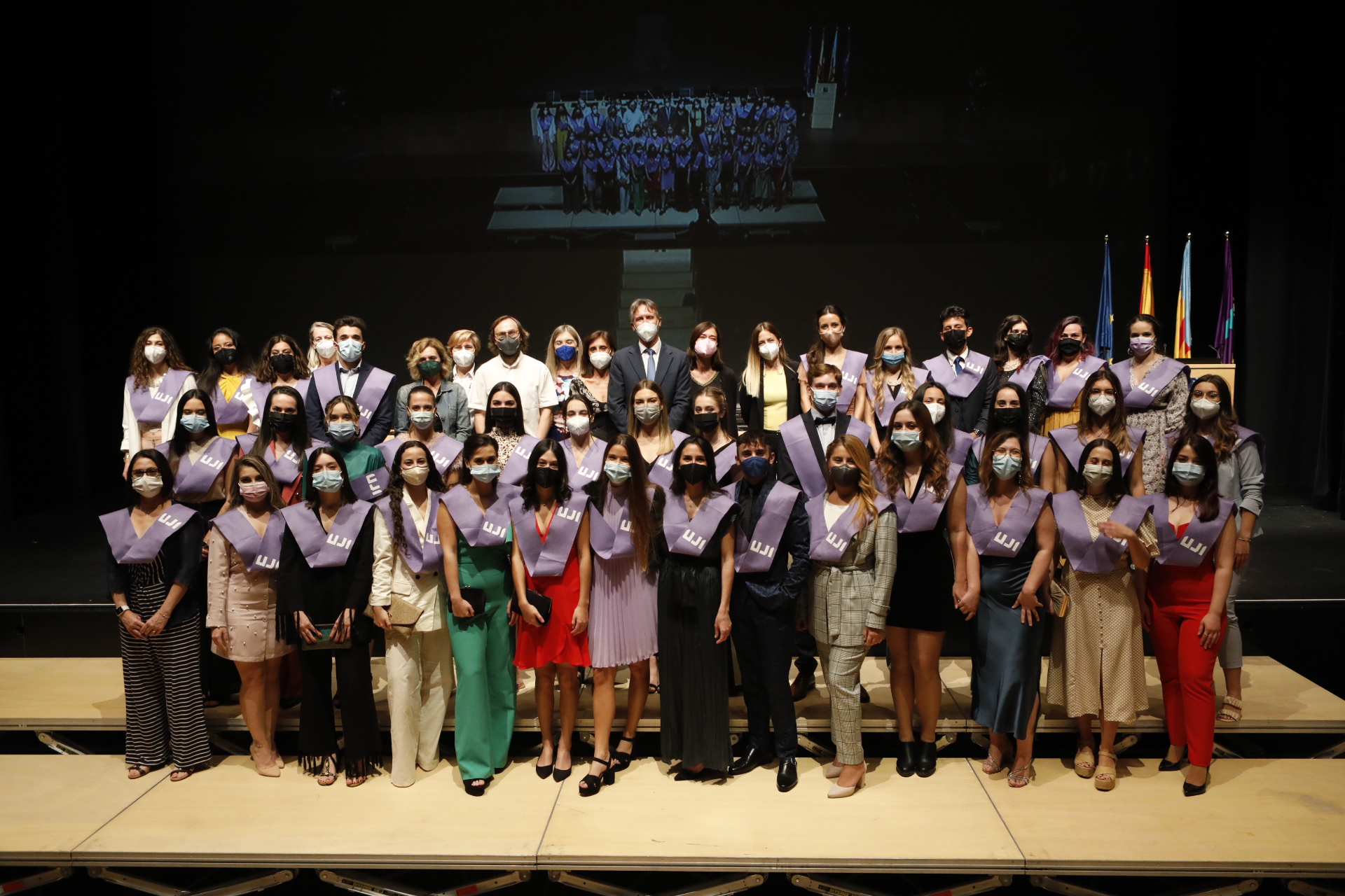 Más de un centenar de alumnos de Psicología de la UJI participan en los actos de graduación
