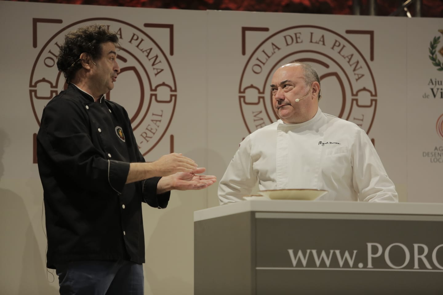 Un 'showcooking' de estrellas Michelin abre las jornadas 'Mengem a Vila-real... Olla de la Plana'
