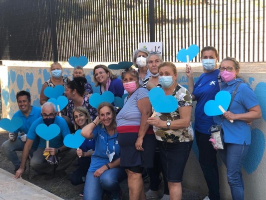 Voluntarios de CaixaBank comparten el Día del Voluntario con personas en situación
de vulnerabilidad