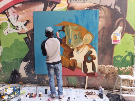 Explosión de puro arte urbano en Santa Eulalia