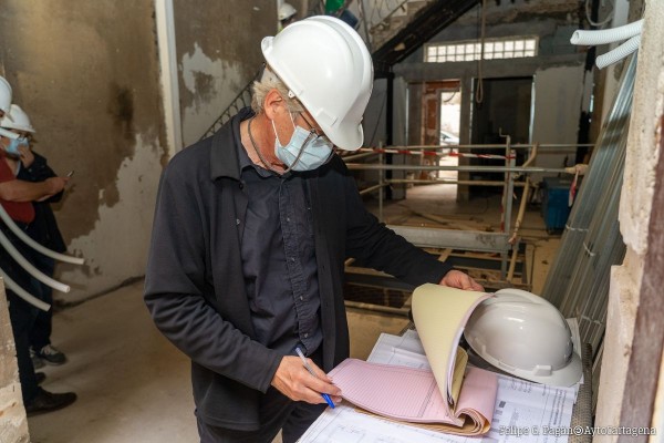 Las obras de la Casa Museo Isaac Peral aceleran para estar acabadas antes de final de año