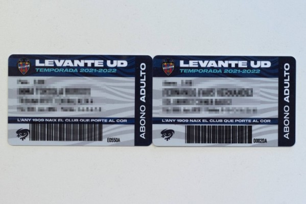 Los abonados del Levante que tuvieron un problema con su abono ante el Getafe ya pueden recoger su duplicado en oficinas