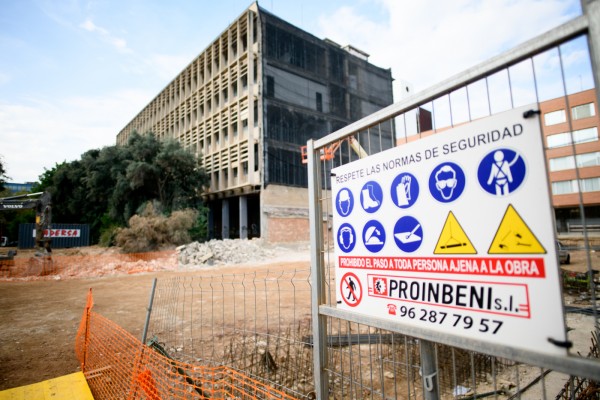 La ampliación del Hospital Clínico de València se retrasa hasta 2023
