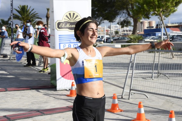 Tania Salamanca bate el récord regional sub-23 de media maratón por dos minutos y medio