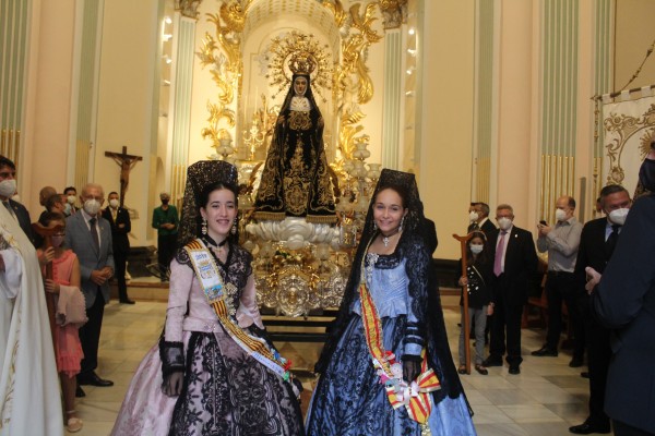 Nules honra a la Mare de Déu de la Soledat en el Día de la Fiesta Mayor