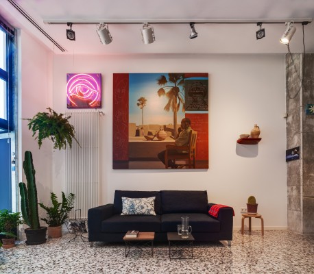 De galería de arte a loft de ensueño en la Muralla del Mar de Cartagena: una casa para coleccionar sensaciones