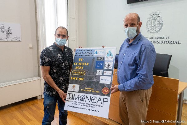 La Timoncap reunirá a 170 nadadores en el entorno del faro de Cabo de Palos