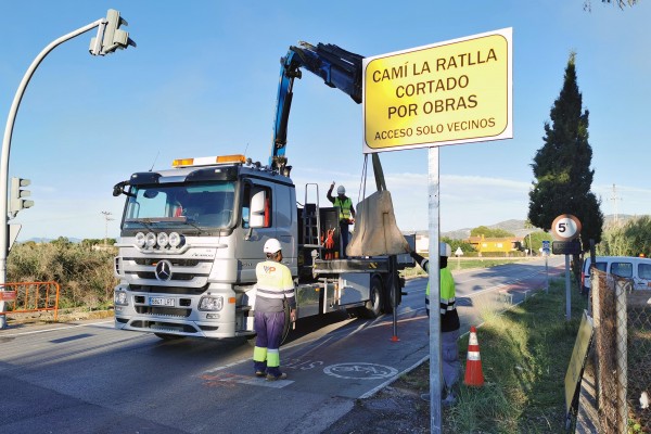 Castelló se marca como objetivo estrenar el remodelado Camí la Ratlla antes de agosto de 2022