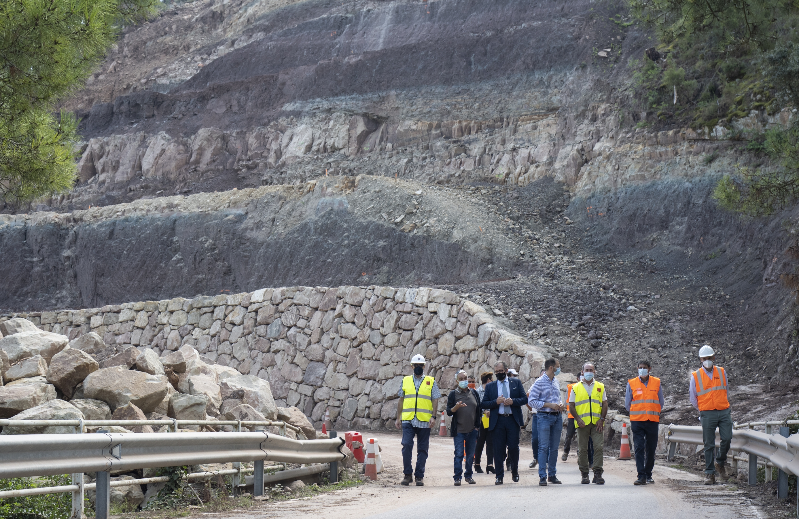La Diputación finaliza las obras de mejora de la seguridad vial de la CV-207 en Puebla de Arenoso