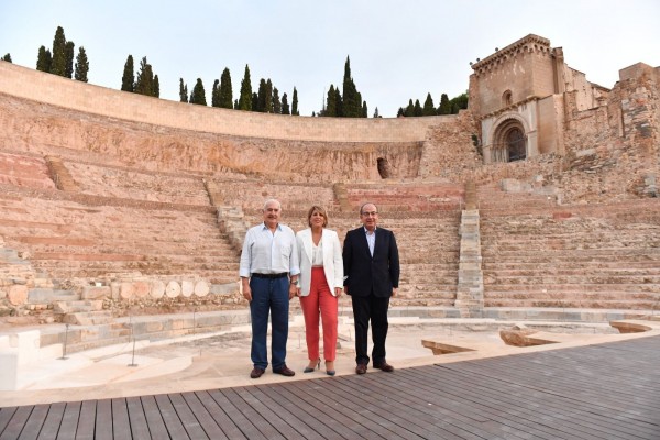 Felipe Calderón y Andrés Pastrana, expresidentes de México y Colombia, visitan Cartagena con la alcaldesa como cicerone