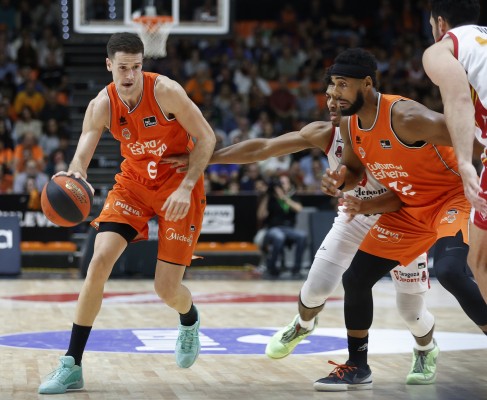 Valencia Basket recibe a Casademont Zaragoza en una noche marcada por el regreso de Dubljevic