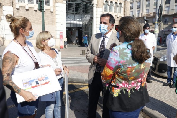 El Mercado de Verónicas de Murcia se paseará por toda España en cinco millones y medio de cupones de la ONCE