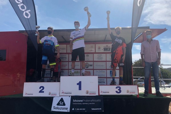 Cegarra, Raúl Martínez y García Furió triunfan en la Copa de España de trialbici en Cartagena