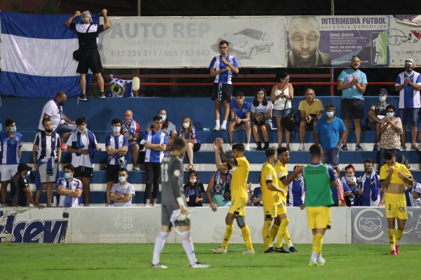 Malas caras, también en la grada