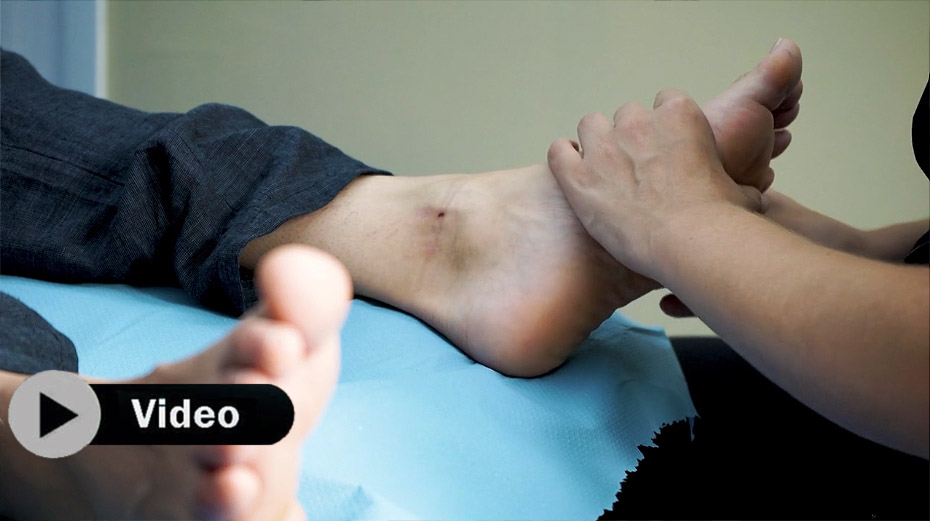 Reflexología podal como medio para aliviar dolores en otras zonas del cuerpo