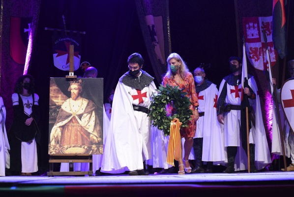 Castelló culmina las actividades por su 770 Aniversario con Na Violant d'Hongria y Jaume I