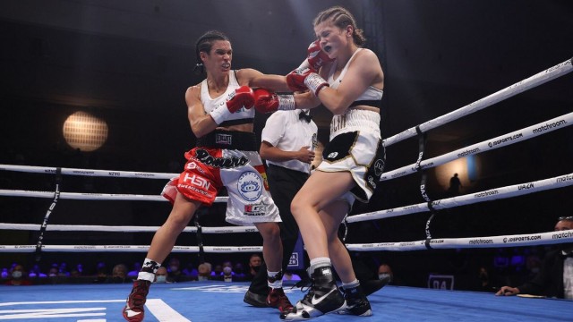 Maribicho Romero vuelve a ser campeona de Europa de supergallo ganando a la inglesa Timlin

