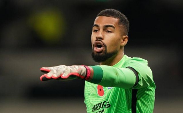 El portero cartagenero Robert Sánchez debuta como internacional absoluto con España