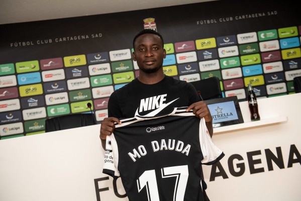 El joven extremo ghanés Dauda dice que desde el Cartagena podrá 