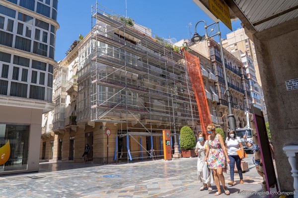 Cartagena mima su patrimonio: rehabilita dos edificios modernistas para 'revivir' el casco histórico