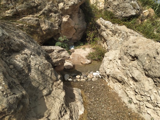 Rebrota una de las antiguas maravillas de Bullas: los vecinos recuperan la poza del nacimiento del río Mula