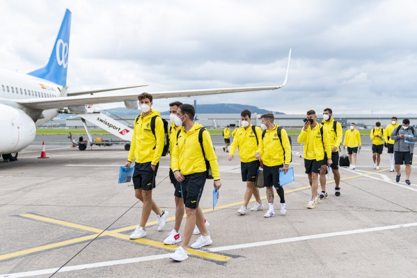 El Villarreal ya está en Belfast a la espera de su segunda final europea en dos meses y medio