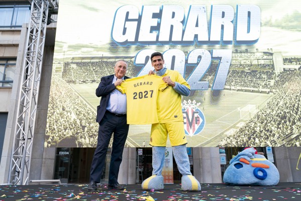 El Villarreal anuncia la renovación de Gerard Moreno hasta 2027