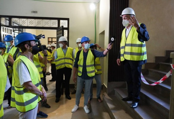 El colegio mayor Lluís Vives resurge como un espacio cultural y de atención al estudiantado 