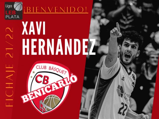 Mi Arquitecto C.B. Benicarló presenta su segundo fichaje, el base
Xavi Hernández 