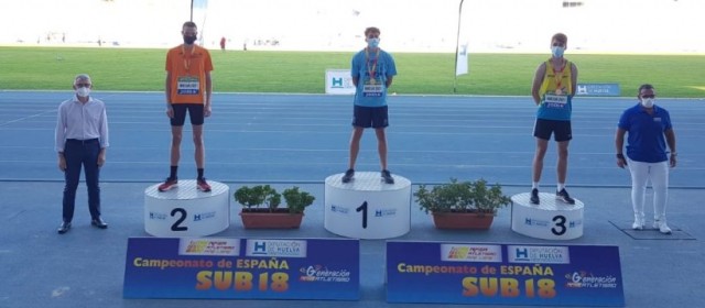 Villaplana y Espín, plata y bronce en altura y 10 kilómetros marcha del Nacional sub-18