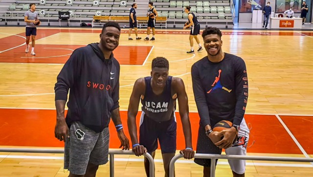 Murcia celebra dos títulos de la NBA en apenas nueve meses gracias a los Antetokoumpo