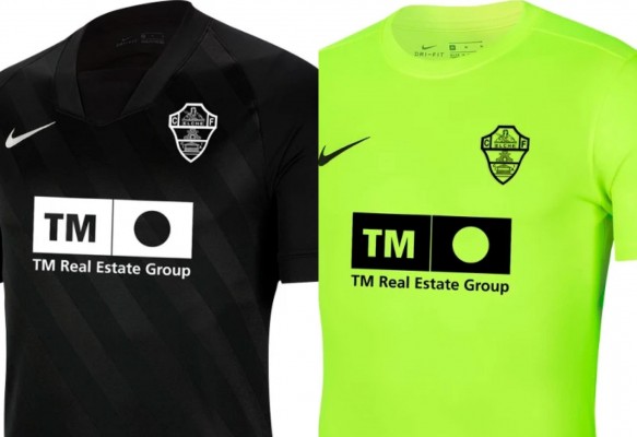 Estas son las camisetas de la segunda y tercera equipación del Elche para el curso 2021/22 