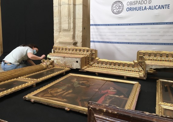 Los 'Sherlock Holmes' del arte: descubren y recomponen las partes de un retablo inédito del siglo XVI 

