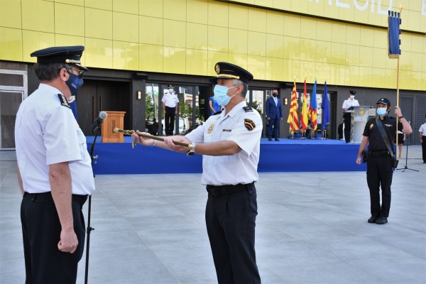 La

Policía Nacional recibe el homenaje de Vila-real con la mirada puesta en la futura comisaría