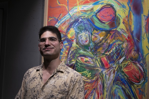 El cineasta Joaquín Regadera traslada sus inquietudes artísticas a la pintura con 'Transmutare'
