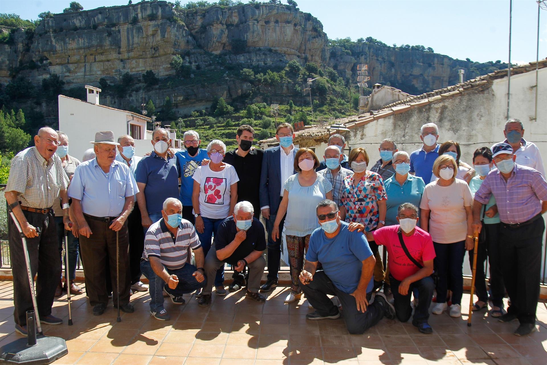  Más del 70% de la población valenciana del interior tendrá al menos una dosis la próxima semana
