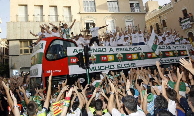 Un trienio mágico para el Elche: de Segunda B a consolidarse en Primera
