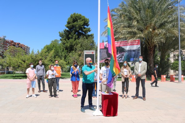 Murcia abandera la celebración del Orgullo LGTBI por la igualdad y el respeto a la diversidad