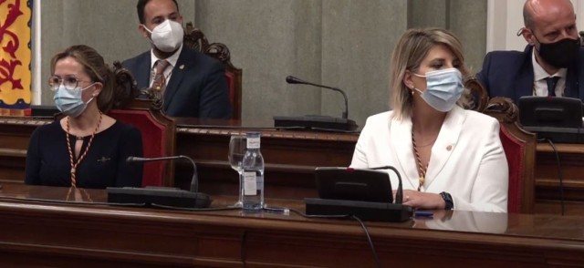 Vídeo: Así fue el Pleno de investidura de Noelia Arroyo como alcaldesa de Cartagena
