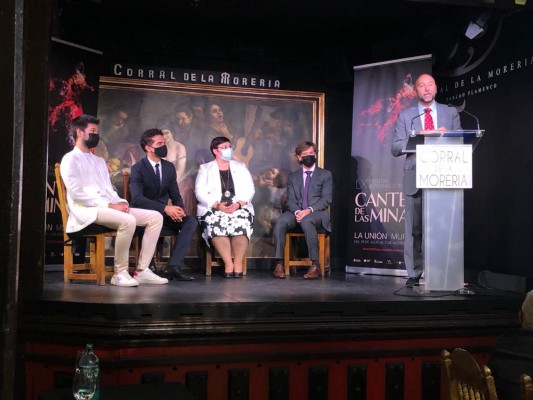 Víctor Manuel será el pregonero del Cante de las Minas, que regresa con Poveda, Najarro y Dorantes
